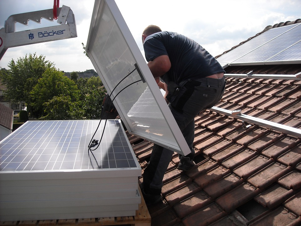 Instalación de paneles solares para residencia